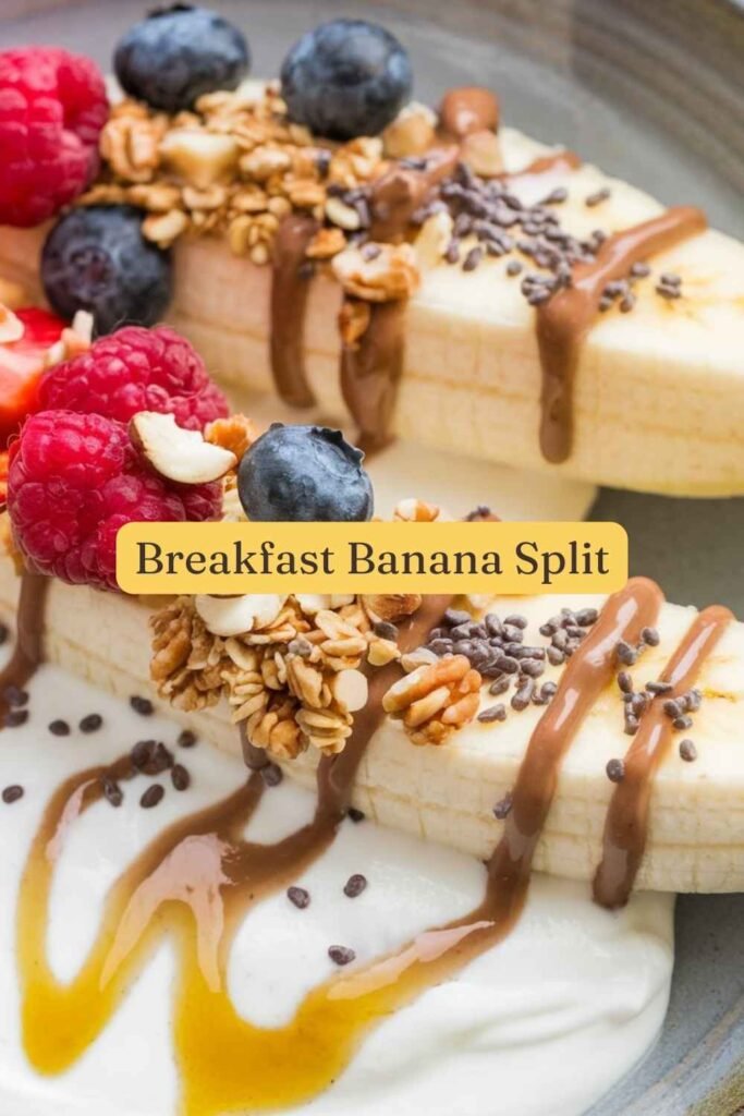 Breakfast Banana Split