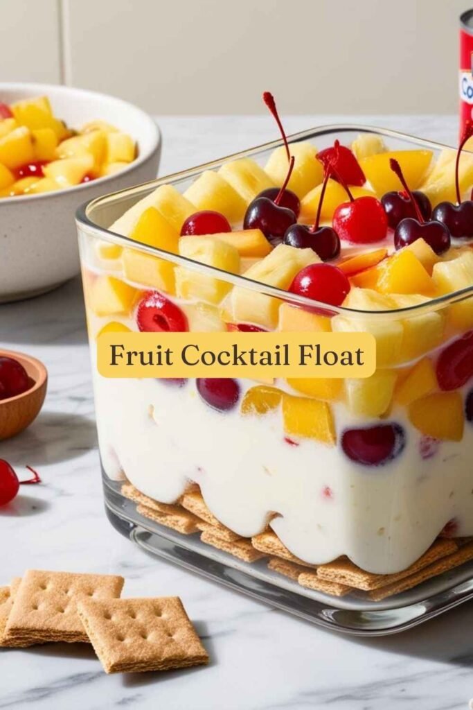 Fruit Cocktail Float