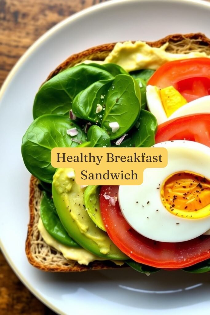 Healthy Breakfast Sandwich