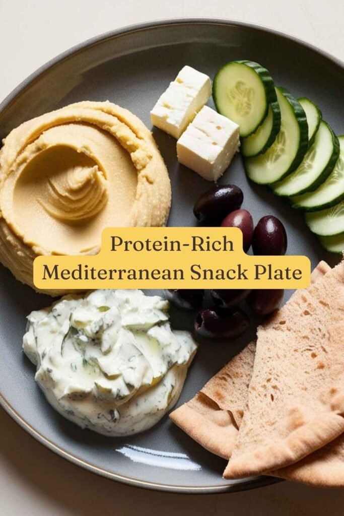 Protein-Rich Mediterranean Snack Plate