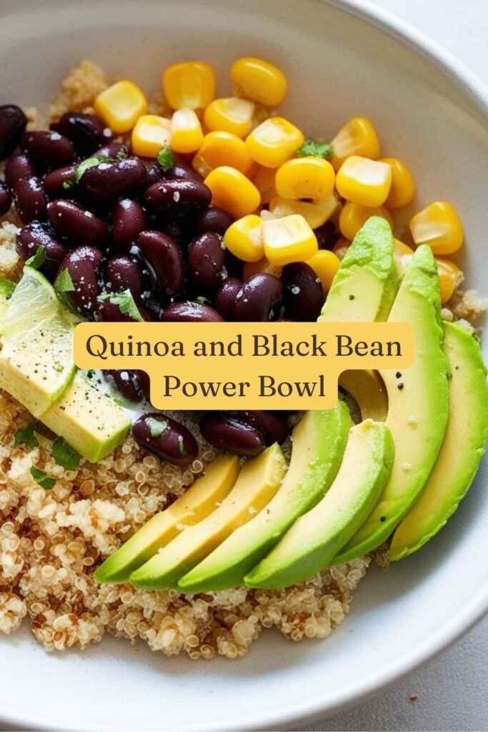 Quinoa and Black Bean Power Bowl