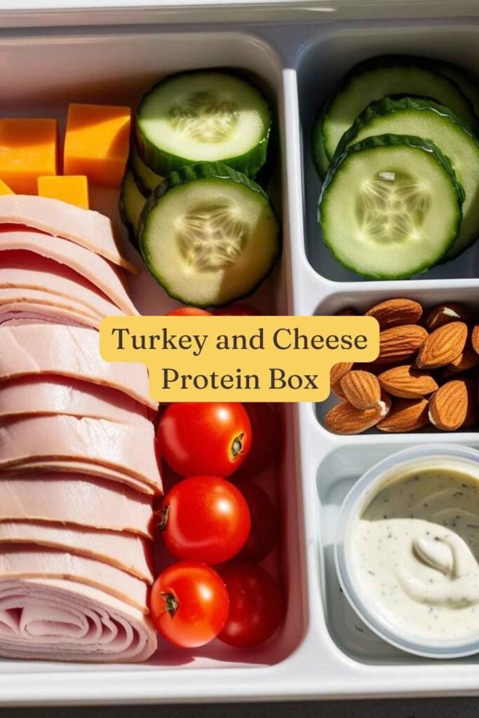 Turkey and Cheese Protein Box
