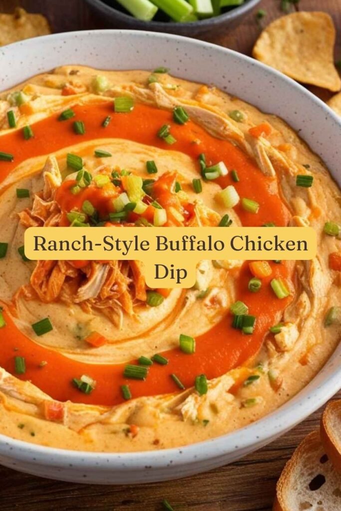 Ranch-Style Buffalo Chicken Dip